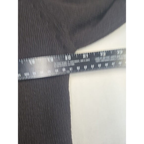 Oscar de La Renta Mens Sz M Brown Sweater Snap Button Pullover Retro Long Sleeve - Picture 5 of 6